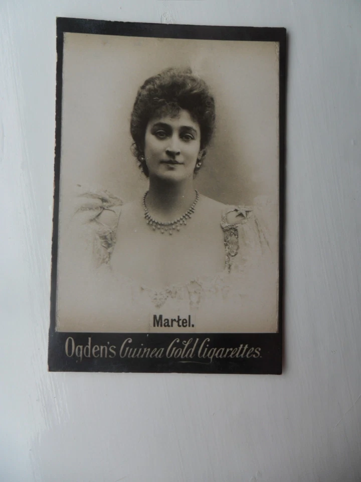 Ogden's Guinea Gold LARGE actress card DX296 Martel - Image 1 of 1