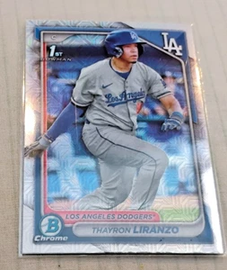 Refractores Mojo 2024 Bowman Chrome #BCP-182 Thayron Liranzo Prospects - Imagen 1 de 1