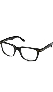 Authentische Tom Ford TF5304 001 glänzend schwarz quadratische Demogläser Brille - Bild 1 von 7