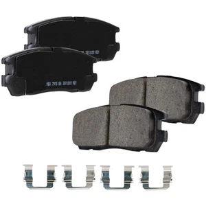 Brake Pad Set For 1994-2004 Isuzu Rodeo Rear 2-Wheel Set 4WD - Picture 1 of 9