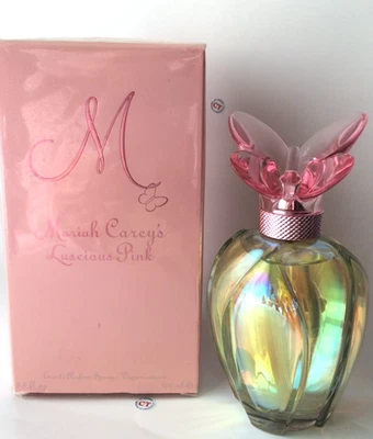 M Mariah Carey Luscious Pink por Mariah Carey 3,3 oz / 100 ml Eau de Parfum Spray Foto 1 de 3