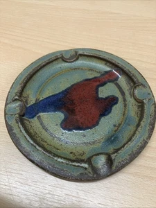 Stoneware Ashtray By Badgerhill Studio Pottery Wexford Ireland - Picture 1 of 6
