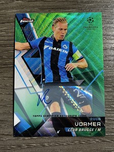 2018-19 Topps Finest UEFA Champions League Green #51 Ruud Vormer Auto /99