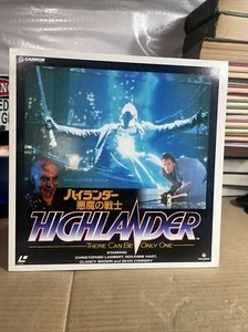 Highlander Laserdisc Movie ( JAPAN ) - Picture 1 of 12