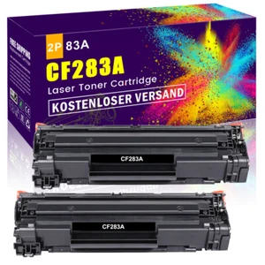 2 XXL TONER Compatible with HP CF283A LaserJet Pro MFP M125nw M126a M127fn 83A - Bild 1 von 1