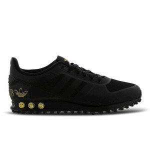 adidas la trainer black gold
