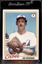 1978 Topps #549 Joe Kerrigan Montreal Expos - Nice Card
