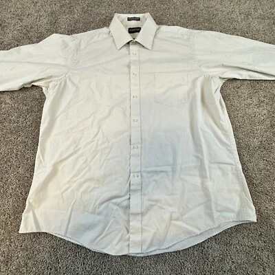 Botany 500 платье рубашка мужская XL светло-серый длинным рукавом карман официальный удобный - Изображение 1 из 4