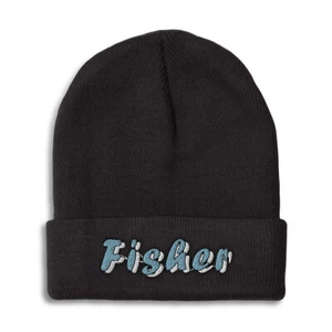 Beanies for Men Fisher Winter Hats for Women Acrylic Skull Cap 1 Size - Picture 1 of 43