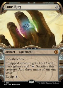 MTG LOTUS RING 54 EXC - ANELLO DEL LOTO - BIG EN - MAGIC - Picture 1 of 1