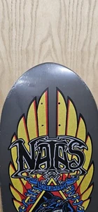 Santa Cruz Natas Kaupas Skateboard Skate Deck Grey Dip W/ Metallic Panther SMA - Picture 1 of 5