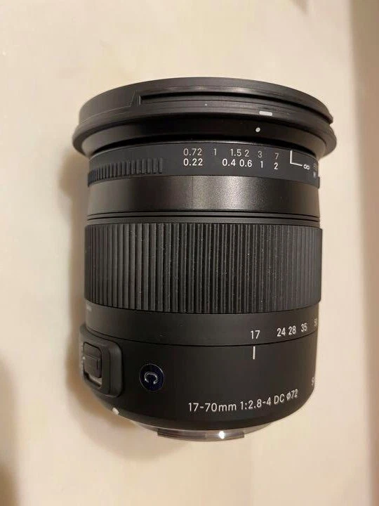SIGMA 17-70mm F2.8-4 DC MACRO OS HSM Contemporary Zoom Lens For Canon EF Mount - Image 1 of 1