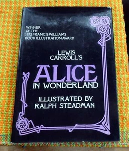 ALICE IN WONDERLAND  Ralph Steadman 1st ed/ 1973 /DJ ~ Excellent example - Bild 1 von 1