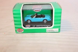HO Scale Model Power, 2003/4 Ford Thunderbird Automobile, Blue, #19271 BNOS - Picture 1 of 3