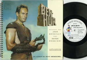 "BEN-HUR" Erzählt von Jean DESAILLY (Plattenbuch 33t 25 cm original französisch) EX - Bild 1 von 12