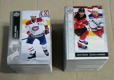 2021-22 Upper Deck Hockey Series 1 (Cards # 1 - 200) (Pick Your Cards) Free Ship - Image 1 of 2