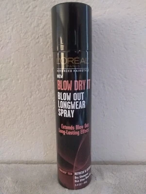 L'OREAL Blow Dry It Blow Out Champú Seco Larga Duración Spray 3.4 OZ Foto 1 de 4