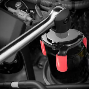 Universal Car 3 Jaws Oil Filter Wrench Adjustable Spanner Remover Tool Steel USA - Picture 1 of 13