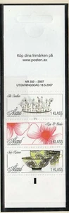 Aland Finnland Sc 265a 2007 Contemporary Crafts Briefmarkenheftchen postfrisch NH - Bild 1 von 1