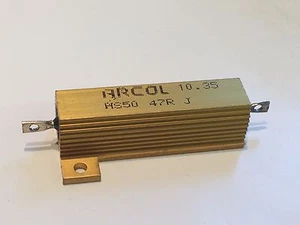 47R 50W 5% METAL CLAD POWER RESISTOR fd5d5 - Picture 1 of 1