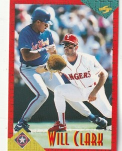 FREE SHIPPING-MINT-1994 Score Rookie & Traded Will Clark #RT1 RANGERS