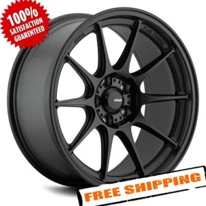 Konig DEKAGRAM Wheel 18x9.5 (35, 5x100, 73.1) Black Single Rim - Picture 1 of 7