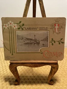 1910 Lariana Map + Lake Como Italy Publication "Golf-Links" P. Cairoli 48 Pg - Picture 1 of 12