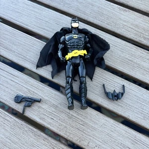 ***COMPLETE ** DC universe BATMAN 1989 movie black Michael Keaton toybiz vintage - Picture 1 of 3