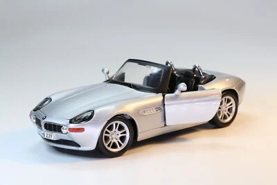 Maisto Edición Especial Serie BMW Z8 Plateado Diecast Modelo Coche de Juguete 1:24 Tailandia Foto 1 de 4