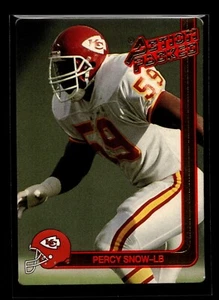 1991 Action Packed Rookies #81 Percy Snow (NM)(FTB) - Picture 1 of 2