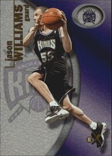 2000-01 E-X Sacramento Kings Basketball Card #77 Jason Williams