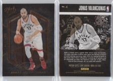 2015-16 Panini Black Gold Bronze Jonas Valanciunas #4