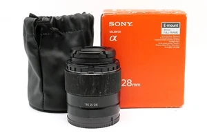 Sony SEL28F20 28mm F/2.0 FE Weitwinkel Objektiv für Sony E-Mount Vollformat, OVP - Bild 1 von 8