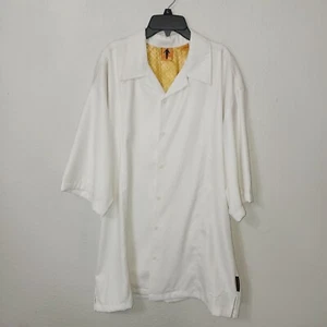 Steve Harvey Para Hombre Vestido con Botones Estilo Informal Camisa Blanca Talla 2XL - Imagen 1 de 11