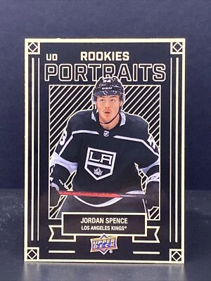 2022-23 Upper Deck Series 2 UD Portraits Rookies Jordan Spence #P-48 RC - Image 1 of 2