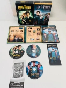 🧙♂️ Lot 2 Coffrets DVD Harry Potter - La Chambre des Secrets & La Coupe de Feu - Afbeelding 1 van 6