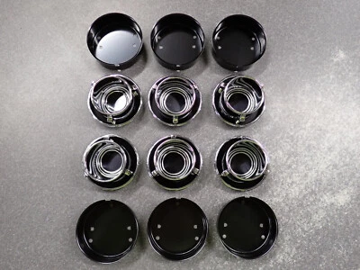 Buick Special 1955 guardabarros agujero de buey juego de 6 con retenedores - 55 ojos de buey delanteros Foto 1 de 4