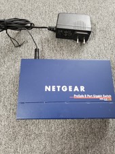 NETGEAR ProSafe Plus 8-Port Gigabit Switch GS108Ev3 with NETGEAR Power Supply
