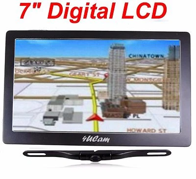 7" GPS Navigation Wireless Backup Camera Bluetooth FM NEW USA Free shipping - Image 1 of 4