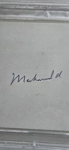 Muhammad Ali Autogramm Signed signiert PSA COA - Bild 1 von 3