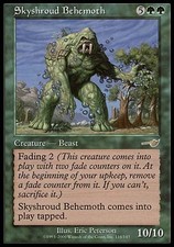 1x Skyshroud Behemoth Nemesis MtG Magic Green Rare 1 x1 Card Cards