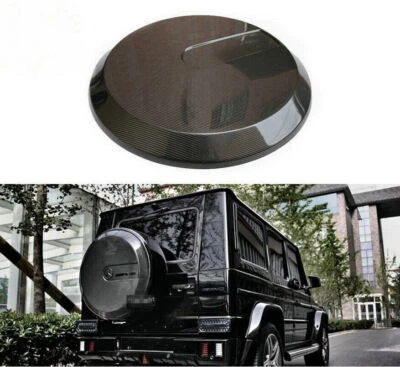 For Mercedes Benz G G63 G65 W463 Carbon Fiber Wheel spare tire cover 1990-2018 - Image 1 of 4