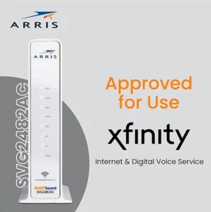ARRIS SURFboard Kabelmodem/Wi-Fi Router/Sprache DOCSIS 3.0 - Xfinity genehmigt - Bild 1 von 3