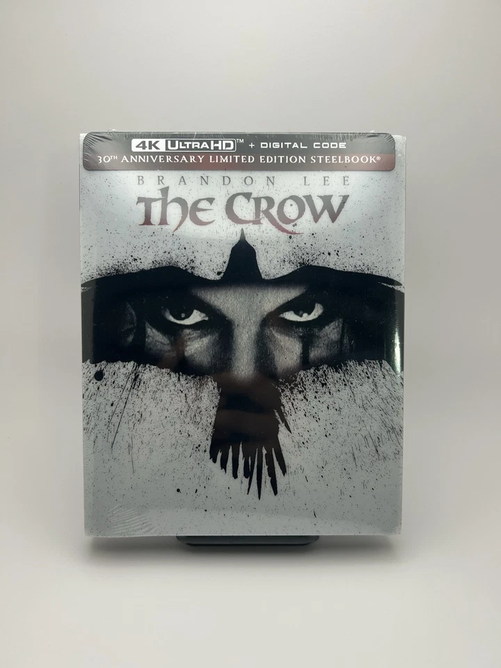 The Crow 30th Anniversary 4K SteelBook New Sealed UHD Blu-ray + Digital Rare - Image 1 of 4