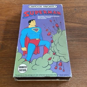 Cartoons Favorites: SUPERMAN (VHS, 1991) - Good - 25% Off 2+!! - Picture 1 of 6
