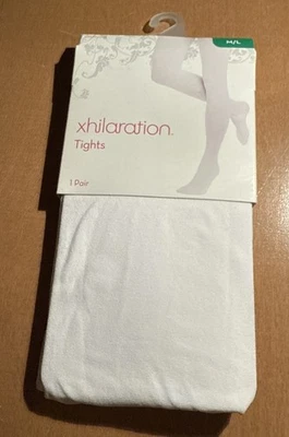 Xhilaration Tights White Size M/L - 1 Pair - Image 1 of 4