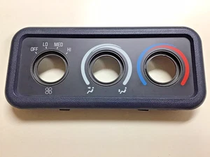 Chevy Van GMC Overhead Rear A/C Heater Control Bezel Only - Picture 1 of 9