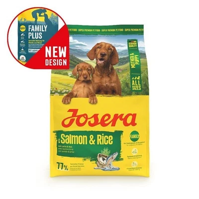 2 x 12,5 kg JOSERA Family Plus jetzt Mother&Puppy Salmon & Rice - Bild 1 von 2