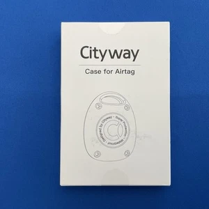 CITYWAY- AIRTAG CASE/ WATER PROOF/PROTECTION-STRONG, DURABLE-EASY TO USE NEW - Picture 1 of 6