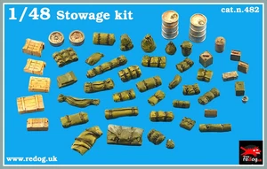 1/48 Military Scale Model Stowage / Diorama Accessories set /2 - Picture 1 of 1